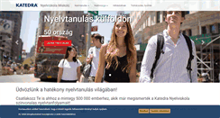Desktop Screenshot of miskolc.katedra.hu